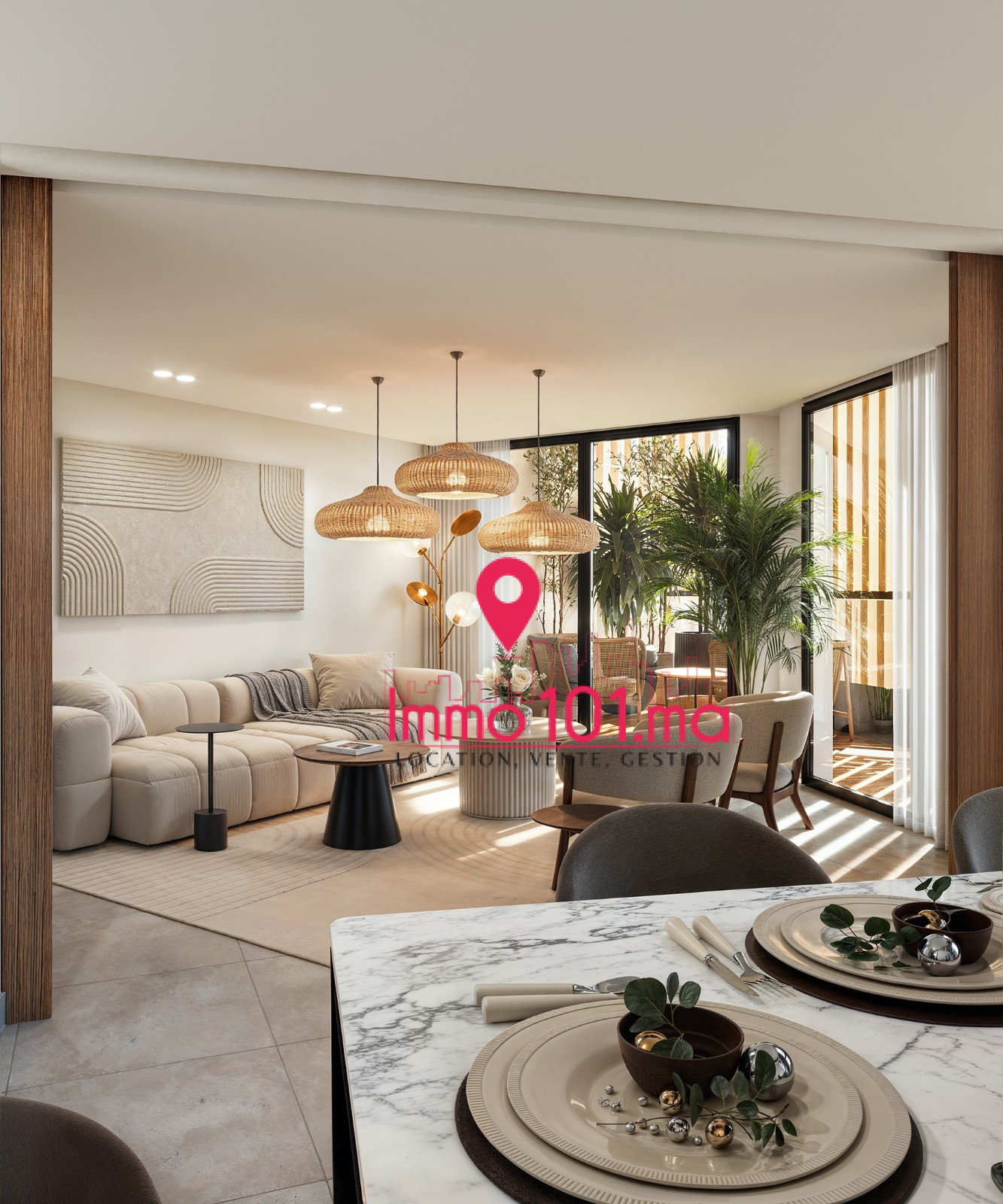 Appartements neufs à vendre à Mabella ZLV2138 - Immo101.ma