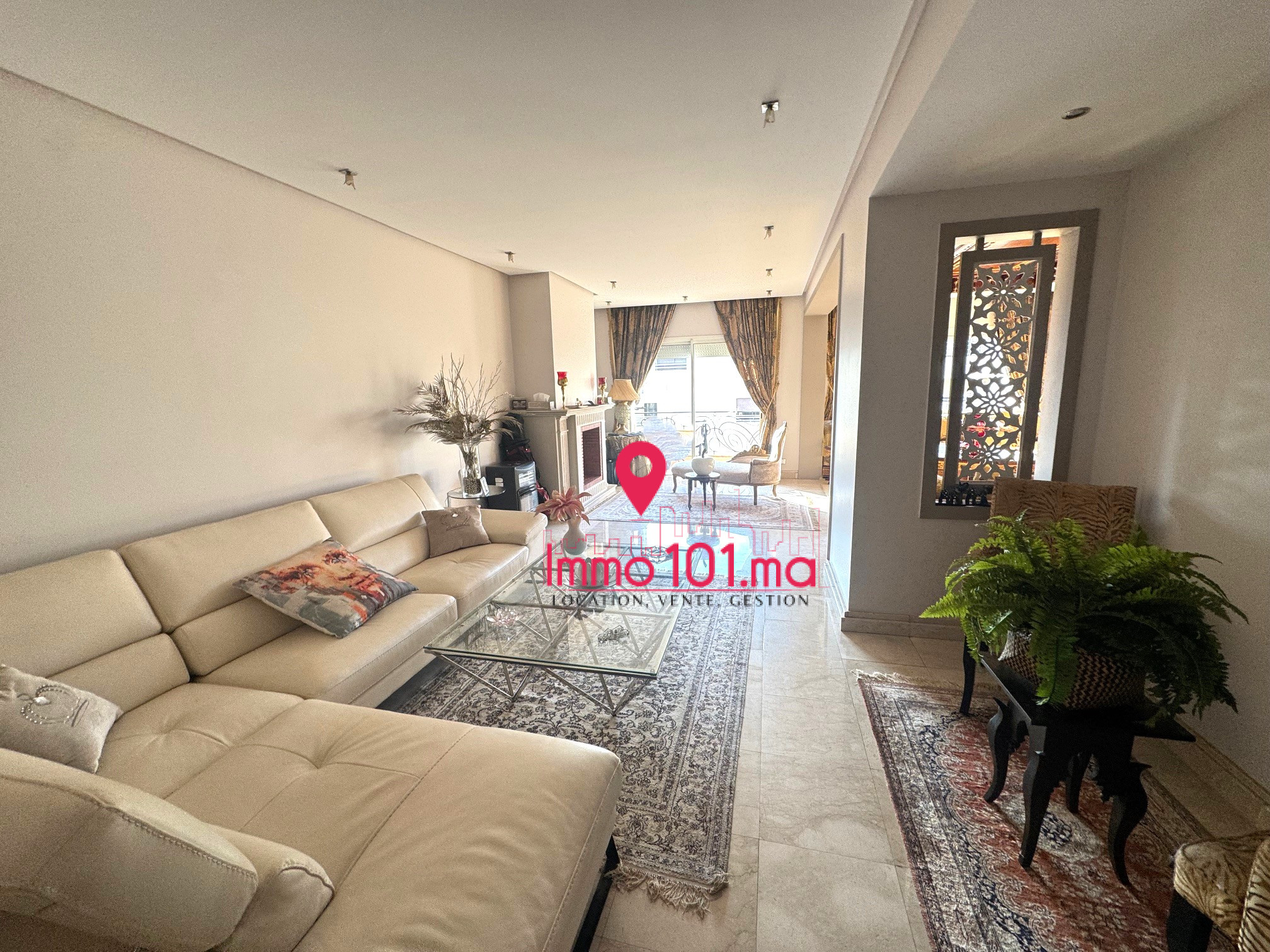 Location appartement meublé à Hay Riad ZLLAM2430