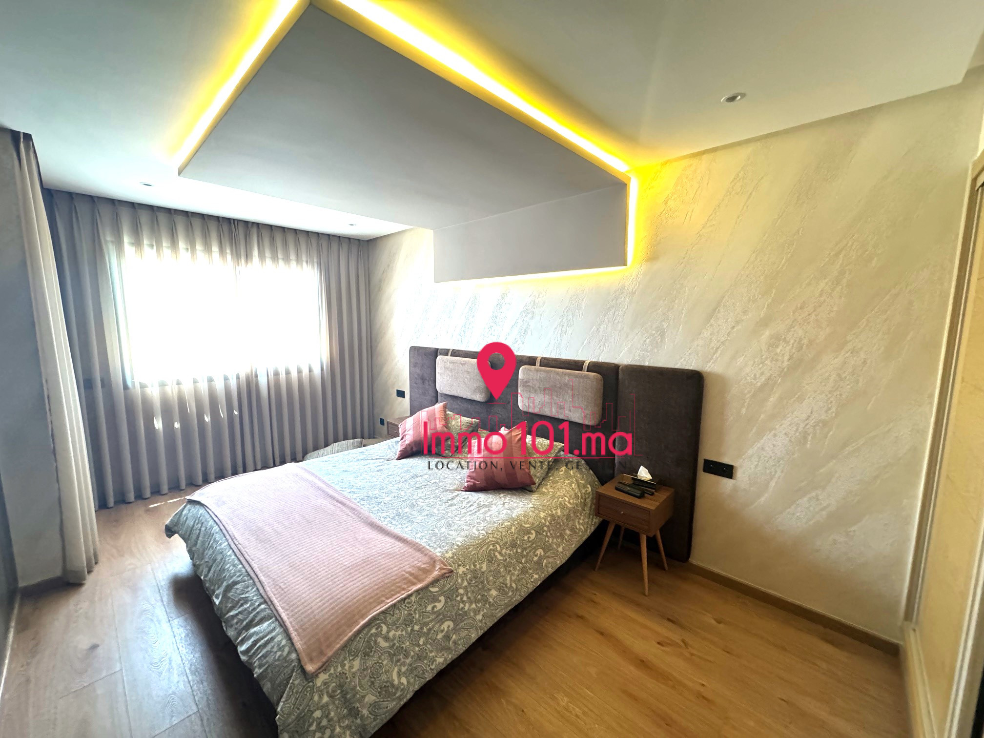 Location appartement meublé à Hay Riad ZLLAM2452