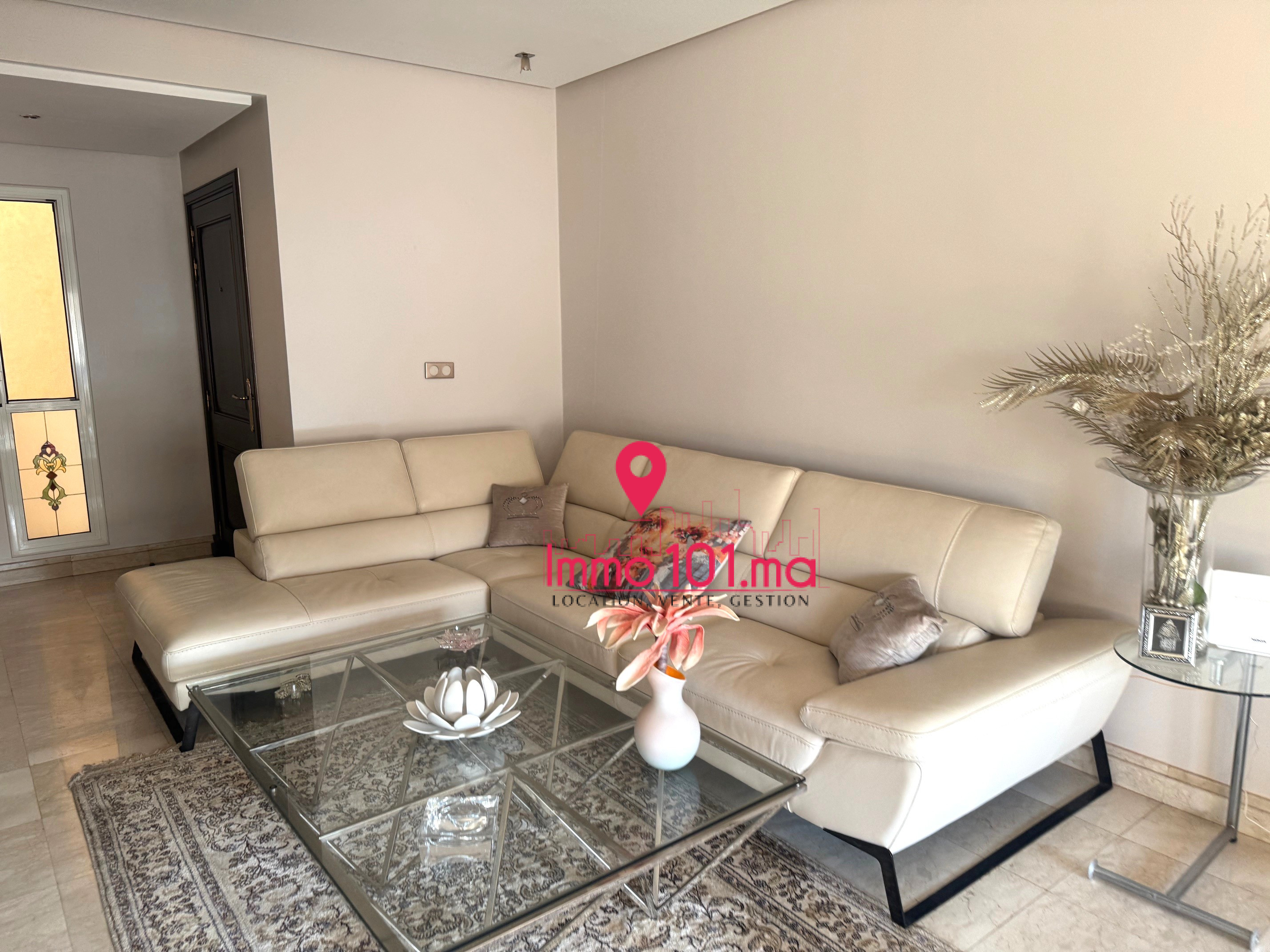 Location appartement meublé à Hay Riad ZLLAM2430