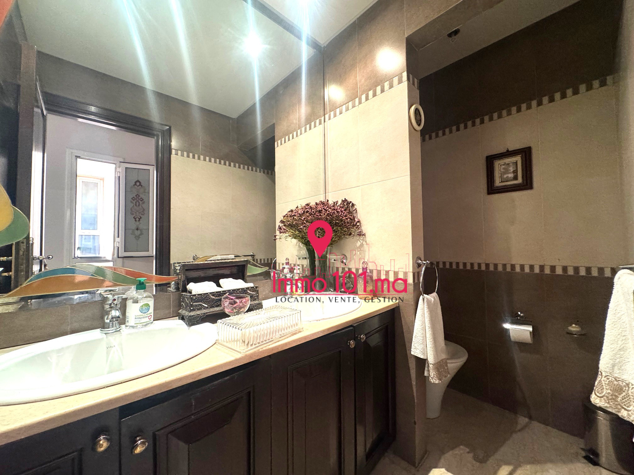 Location appartement meublé à Hay Riad ZLLAM2430