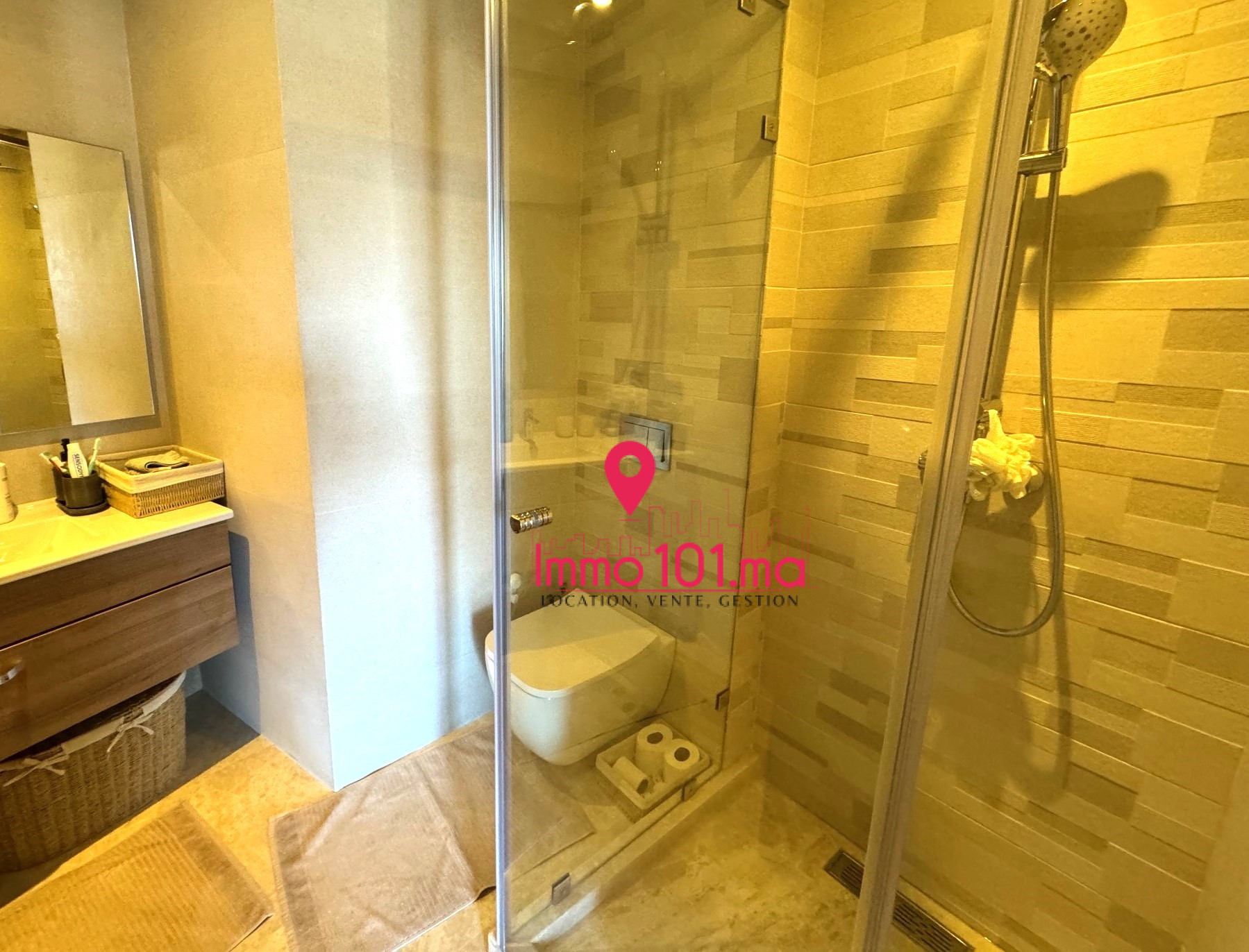 Location appartement meublé à Hay Riad ZLLAM2452
