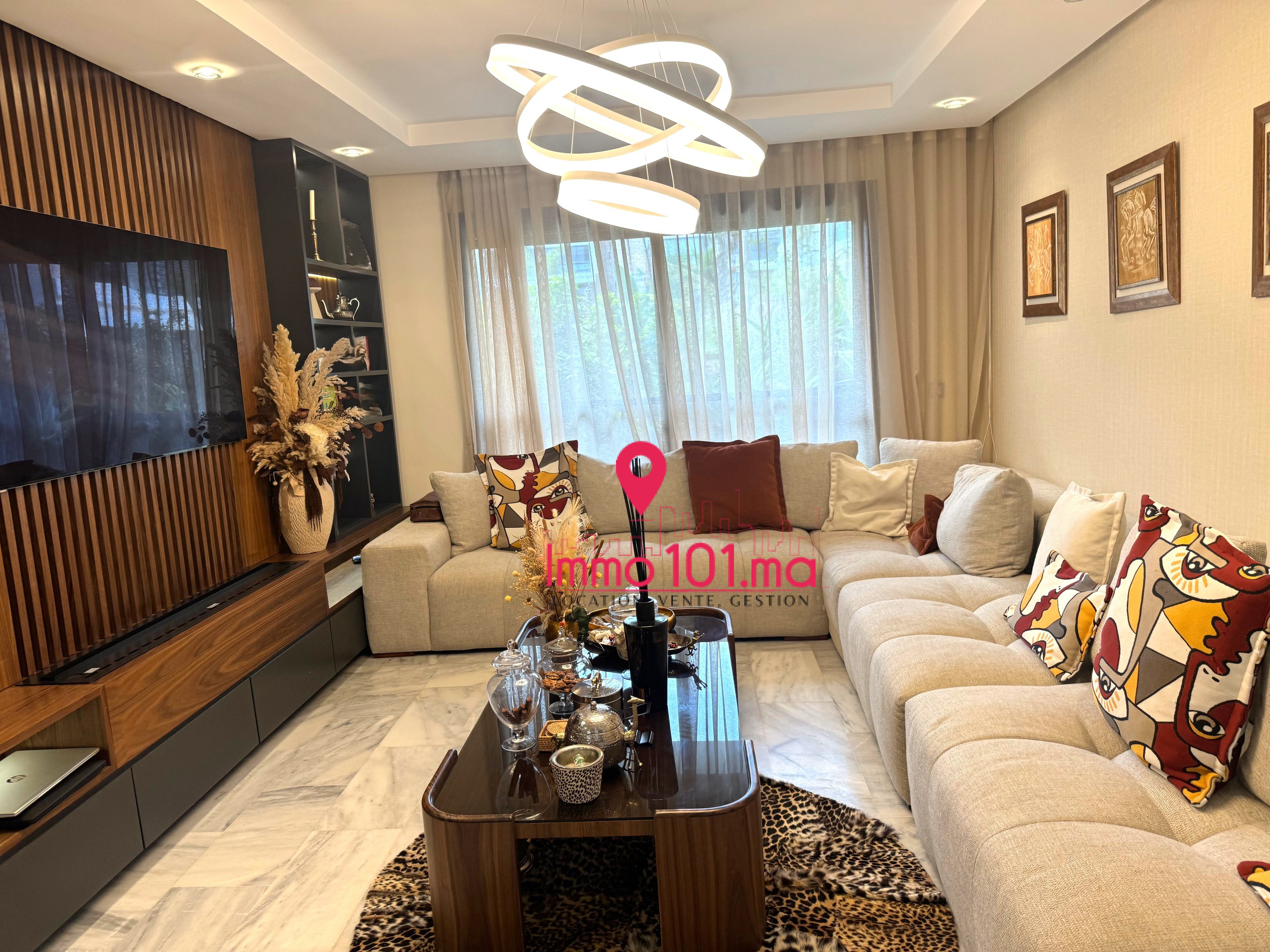 NON DISPO Location duplex meublé à El Menzeh ZLLAM2231