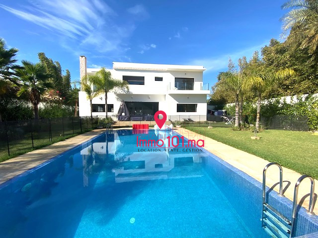 Location villa moderne à Souissi ZLLVV2448