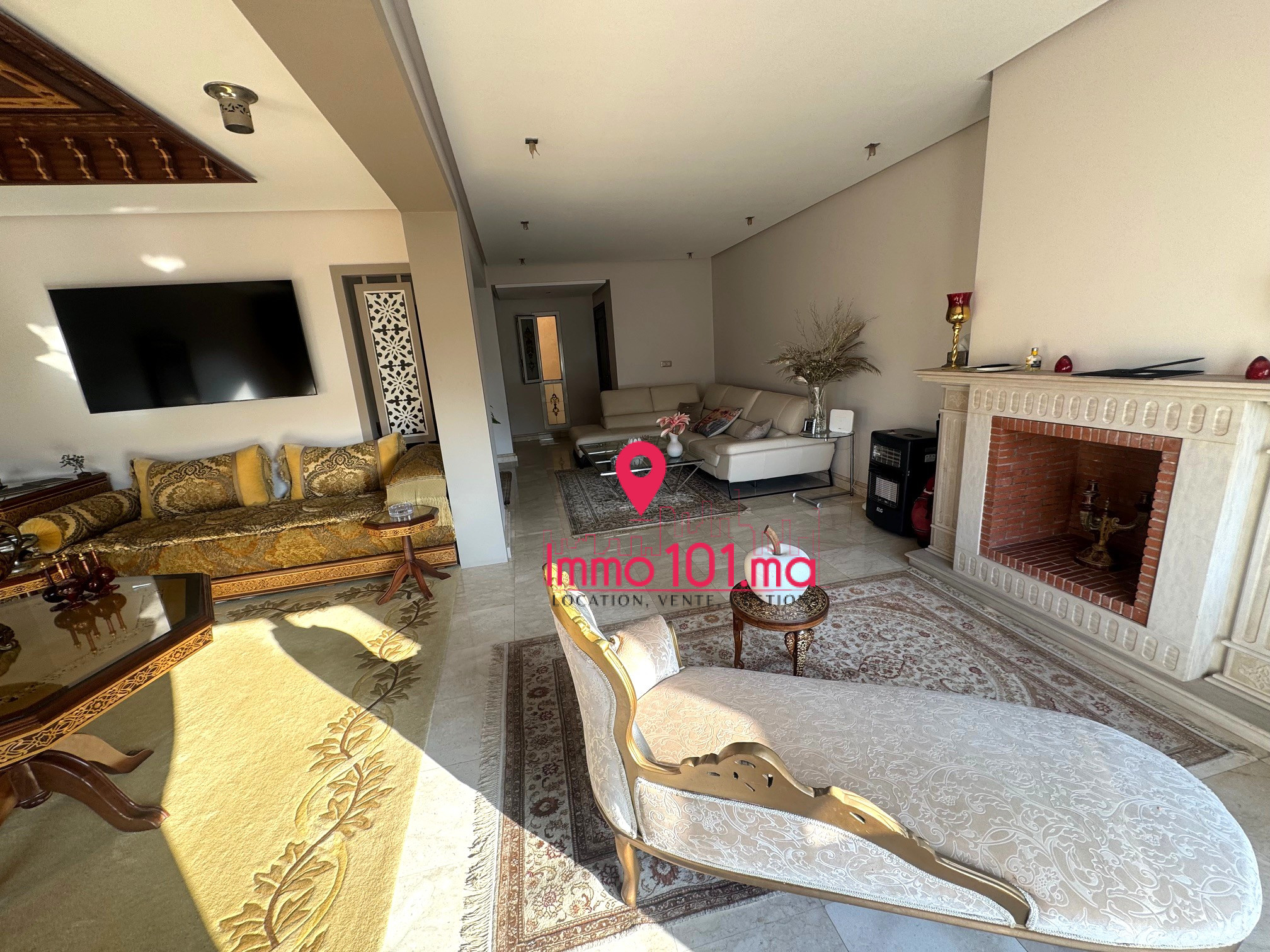 Location appartement meublé à Hay Riad ZLLAM2430