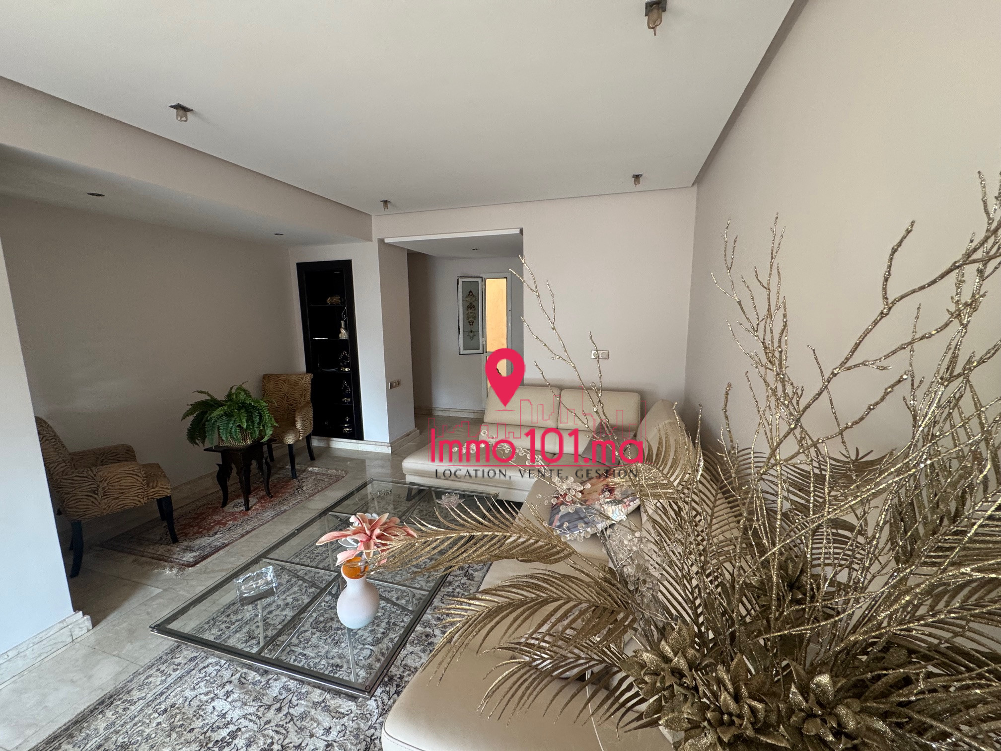 Location appartement meublé à Hay Riad ZLLAM2430