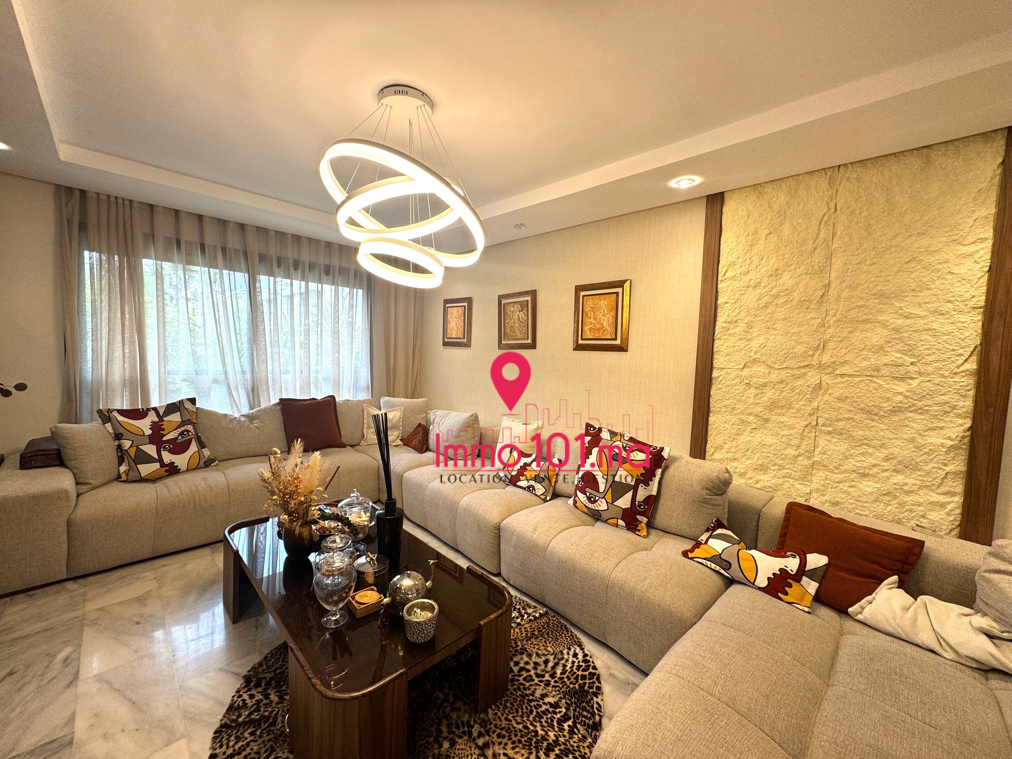 NON DISPO Location duplex meublé à El Menzeh ZLLAM2231