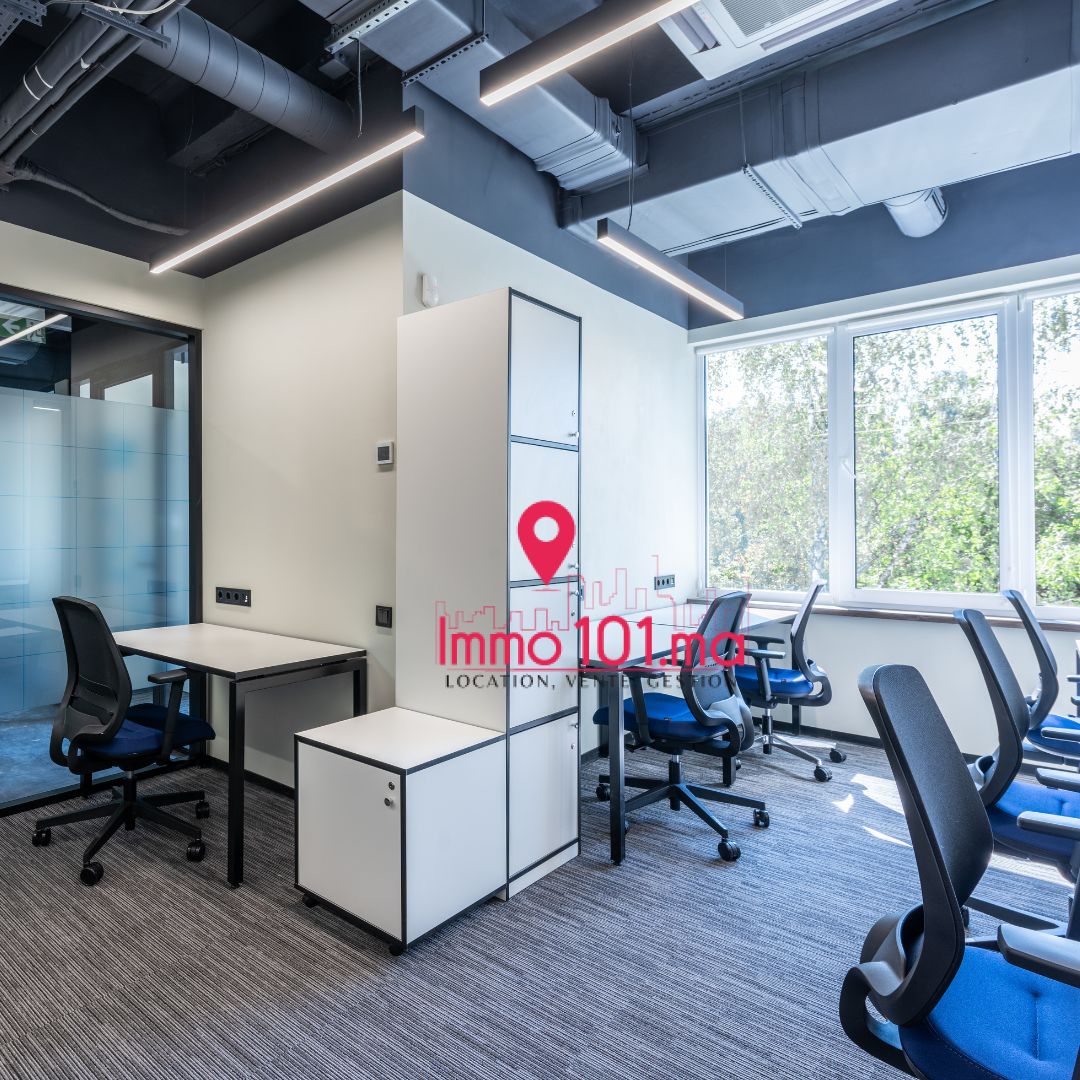 Location bureaux à Hay Riad ZLLB2420