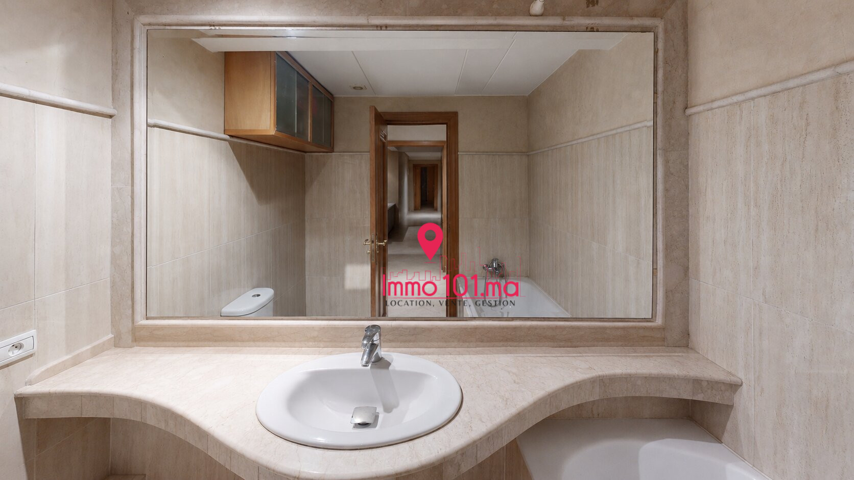 Location appartement vide à Casablanca ZLLAV2435