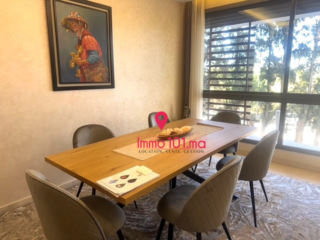 Location appartement à l’Orangeraie Souissi ZLLAM2233