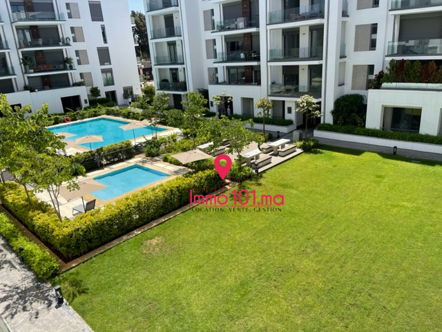 Location appartement meublé à l’Orangeraie - Souissi ZLLAM2355